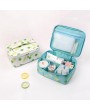 Women Collapsible Portable Cosmetic Bags Tabs Adjustable Storage Bag