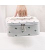 Women Collapsible Portable Cosmetic Bags Tabs Adjustable Storage Bag