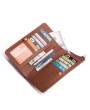 5.5inch Phone Bag PU Leather Portable Wallet Card Holder Purse