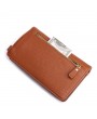 5.5inch Phone Bag PU Leather Portable Wallet Card Holder Purse