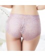 Lace Breathable Cotton Crotch Butt Lifter Mid Waist Panties