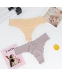 Seamless Ice Silk Cotton Crotch Invisible Soft Panties