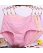 Plus Size 6XL Cotton Breathable Full Hip Mid Waisted Panties