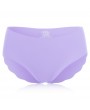 Soft Ice Silk Seamfree Wavy Edge Breathable Low Rise Panties