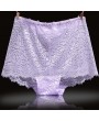 See Through Lace Hip Lifting Cotton Crotch High Waist Panties