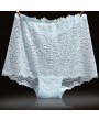 See Through Lace Hip Lifting Cotton Crotch High Waist Panties