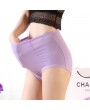 Plus Size High Waisted Cotton Tummy Control Full Hip Panties