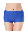 Women Ice Silk Seamless Cotton Crotch Boyshort Panties