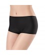 Women Ice Silk Seamless Cotton Crotch Boyshort Panties