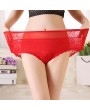 Plus Size Lace Tummy Slimming Breathable Panties For Women