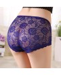 Plus Size Lace Tummy Slimming Breathable Panties For Women