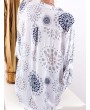 Loose Print Long Sleeve Casual Blouse For Women