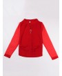 Chiffon Solid Color Long Sleeve Shirts