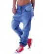 Low Waist Solid Color Casual Harem Jeans For Women