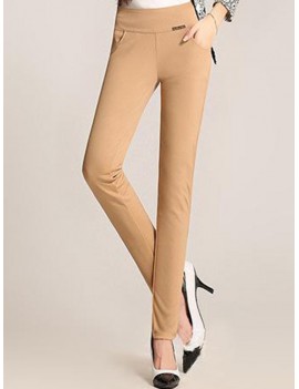 High Waist Slim High Elasticity Pencil Pants