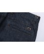 Casual Business Straight Leg High Elastic Solid Color Thin Loose Jeans for Men