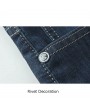 Summer Casual Knee Length Stretch Jeans Straight Loose Cotton Plus Size 30-46 Shorts For Men