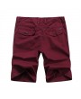 Mens Spring Summer Brief Style Multicolor Casual Cotton Cargo Shorts