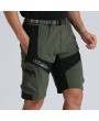 Mens Muti-Pockets Outdoor Shorts Water-repellent Tactical Pants Military Training Shorts