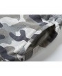 Mens Summer Cotton Drawstring Camo Printed Knee Length Slim Fit Casual Shorts