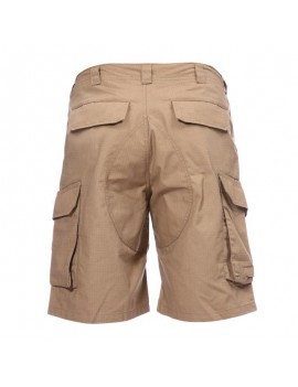 Mens Outdoor Executive Tactical Shorts Multi-pocket Knee Length Sport Shorts