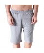 Mens Bamboo Fiber Solid Color Beach Casual Sports Shorts Modal Pajamas