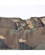 Mens Summer 100%Cotton Breathable Camouflage Knee Length Casual Shorts