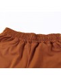 Mens Summer Elastic Waist Cotton Breathable Solid Color Casual Comfy Sport Shorts