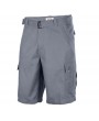 Mens Summer Cotton Breathable Solid Color Regular Fit Casual Knee Length Shorts