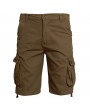 Outdoor Men's Casual Straight Cargo Pants Plus Size Wearable Beach Loose Shorts