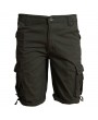 Outdoor Men's Casual Straight Cargo Pants Plus Size Wearable Beach Loose Shorts