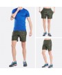 Mens Fashion Comfortable Quick-Dry Breathable Camo Sport Running Shorts