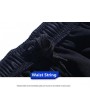 Mens Breathable Solid Color Shorts Quick Dry Elastic Waist Loose Fit Sports jogging Shorts