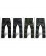 Men's Camouflage Outdoor Soft Shell Breathable Windproof Trousers Winter Fleece Thickening Pants