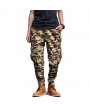 Mens Camouflage Multi-pocket Slim Fit Casual Cotton Cargo Pants