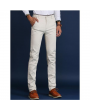 Mens Brief Style Breathable Elastic Slim Fit Casual Business Straight Pants