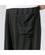 Mens Thin Linen Breathable Solid Color Loose Drawstring Casual Harem Pants