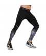 Mens High-elastic Quick Dry Jogging Tights Gym Pants Bodybuilding Skinny Legging Trousers