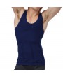 Mens Sexy High Elastic Fat Burning Body Sculpting Waist Tummy Tuck Skinny Fit Sport Tank Tops