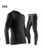 Training Bodybuilding Suit Tops Quick-drying Elastic Tight Long Sleeve T-shirt for Men