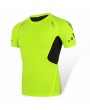 Men Breathable Quick-drying Sports Tights Tops Running Fitness Short-sleeved Bodybuilding T-shirt