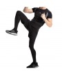 Mens PRO Compression Quick-drying Skinny Fit Training Fitness Three-piece Sport Suits