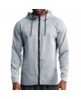 Mens Hooded Sport Gym Training Running Quick-drying Long Sleeve Slim Fit Casual Jacket