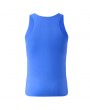 Mens Ice Silk Non-trace Breathable Perspiration Elastic Solid Color Fitness Slim Fit Sport Tank Tops