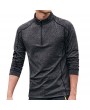 Men's Elastic Fitness T-Shirt Outdoor Running Fast Drying Tops Tight Shirt Long Sleeve T-Shirt