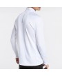 Mens Half Zip Quick-drying Skinny Tops Breathable Sports Fitness Tights Long Sleeve T Shirt