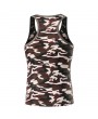 Mens Camouflage Sleeveless Skinny Fit Vest Casual Sport Tank Tops