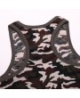 Mens Camouflage Sleeveless Skinny Fit Vest Casual Sport Tank Tops