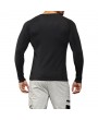 Mens Bodybuilding Quick-drying Fitness Sports Long-sleeved Skinny T-shirt