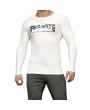 Mens Bodybuilding Quick-drying Fitness Sports Long-sleeved Skinny T-shirt